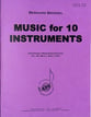 Music for 10 Instruments Double Woodwind Quintet cover